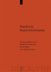 Analecta Septentrionalia - Cover