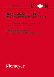 Francais du Canada - Francais de France VIII