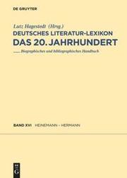 Deutsches Literatur-Lexikon - Das 20.Jahrhundert