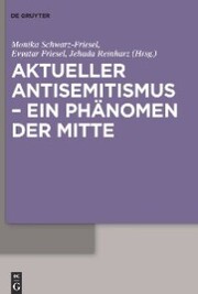 Aktueller Antisemitismus - ein Phänomen der Mitte - Cover