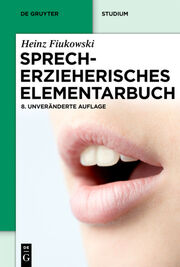 Sprecherzieherisches Elementarbuch - Cover