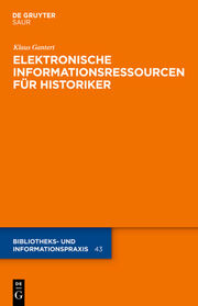 Elektronische Informationsressourcen für Historiker - Cover