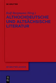 Althochdeutsche Literatur - Cover