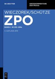 ZPO/Zivilprozessordnung 4 - Cover