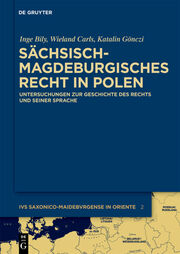 Sächsisch-Magdeburgisches Recht in Polen - Cover