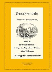 Der Briefwechsel zwischen Sigmund von Birken und Margaretha Magdalena Mülegk bzw von Birken und Adam Volkmann