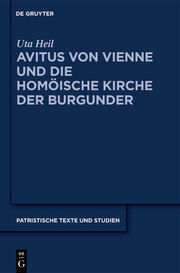 Avitus von Vienne und die homöische Kirche der Burgunder - Cover