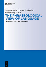 The Phraseological View of Language - Cover