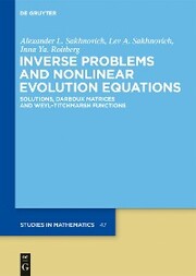 Inverse Problems and Nonlinear Evolution Equations