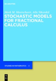 Stochastic Models for Fractional Calculus