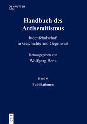 Handbuch des Antisemitismus 6 - Cover