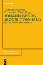 Johann Georg Jacobi (1740-1814) - Cover