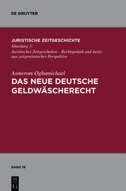 Das neue deutsche Geldwäscherecht - Cover