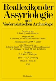Reallexikon der Assyriologie und Vorderasiatischen Archäologie.Bd 13/Lieferung 3/4 - Cover