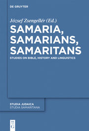 Samaria, Samarians, Samaritans - Cover