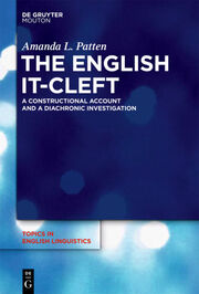 The English it-Cleft - Cover