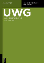 UWG 1 - Cover