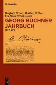 Georg Büchner Jahrbuch 2009-2012