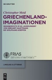Griechenland-Imaginationen - Cover