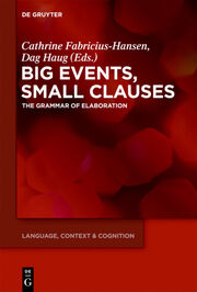 Big Events, Small Clauses - Cover