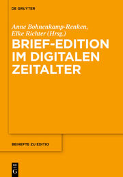 Brief-Edition im digitalen Zeitalter - Cover