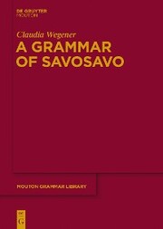 A Grammar of Savosavo