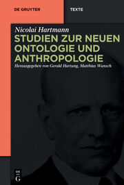 Studien zur Neuen Ontologie und Anthropologie - Cover
