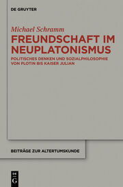 Freundschaft im Neuplatonismus - Cover