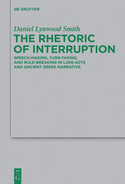 The Rhetoric of Interruption - Cover