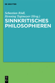 Sinnkritisches Philosophieren - Cover