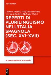 Reperti di plurilinguismo nellItalia spagnola (sec. XVI-XVII) - Cover