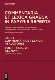 Commentaria et lexica Graeca in papyris reperta - Alcman
