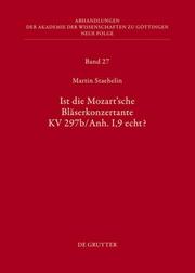 Ist die Mozart'sche Bläserkonzertente KV 297b/Anh.I, 9 echt?