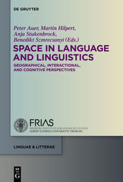 Space in Language and Linguistics - Cover