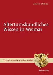 Altertumskundliches Wissen in Weimar - Cover