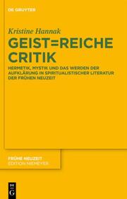 Geist=reiche Critik - Cover