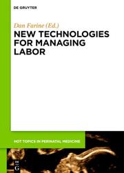 New technologies for managing labor - Cover
