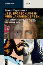Jesusforschung in vier Jahrhunderten - Cover