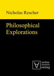 Philosophical Explorations - Cover