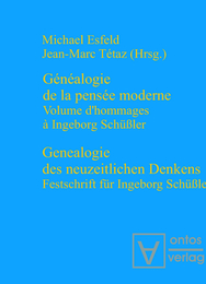 Genealogie des neuzeitlichen Denkens / Généalogie de la pensée moderne - Cover