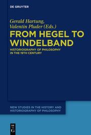 From Hegel to Windelband - Cover