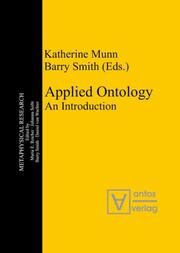 Applied Ontology - Cover
