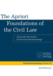 The Apriori Foundations of the Civil Law - Cover