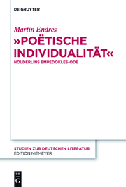 'Poetische Individualität' - Cover
