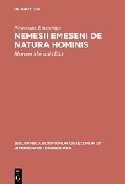Nemesii Emeseni De natura hominis - Cover