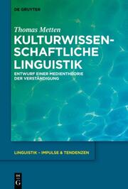 Kulturwissenschaftliche Linguistik - Cover