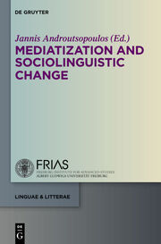 Mediatization and Sociolinguistic Change - Cover