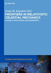 Frontiers in relativistic celestial mechanics - Cover