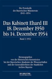 Das Kabinett Ehard III Bd 2: 1952 - Cover