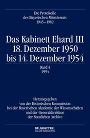Das Kabinett Ehard III Bd 4: 1954 - Cover